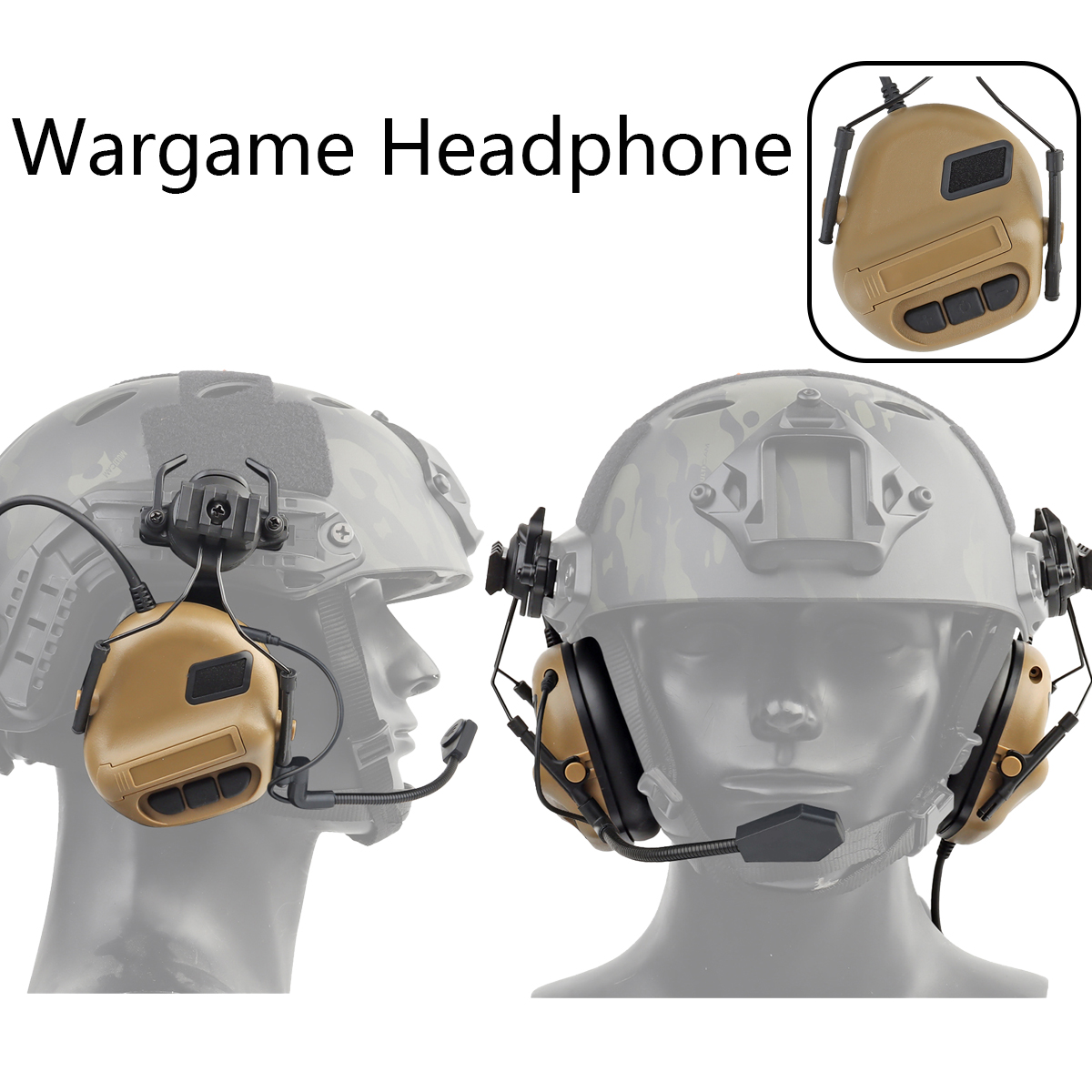 Shooting Ear Muff - Tactical Hunting Shooting Headsets Outdoor Hunting