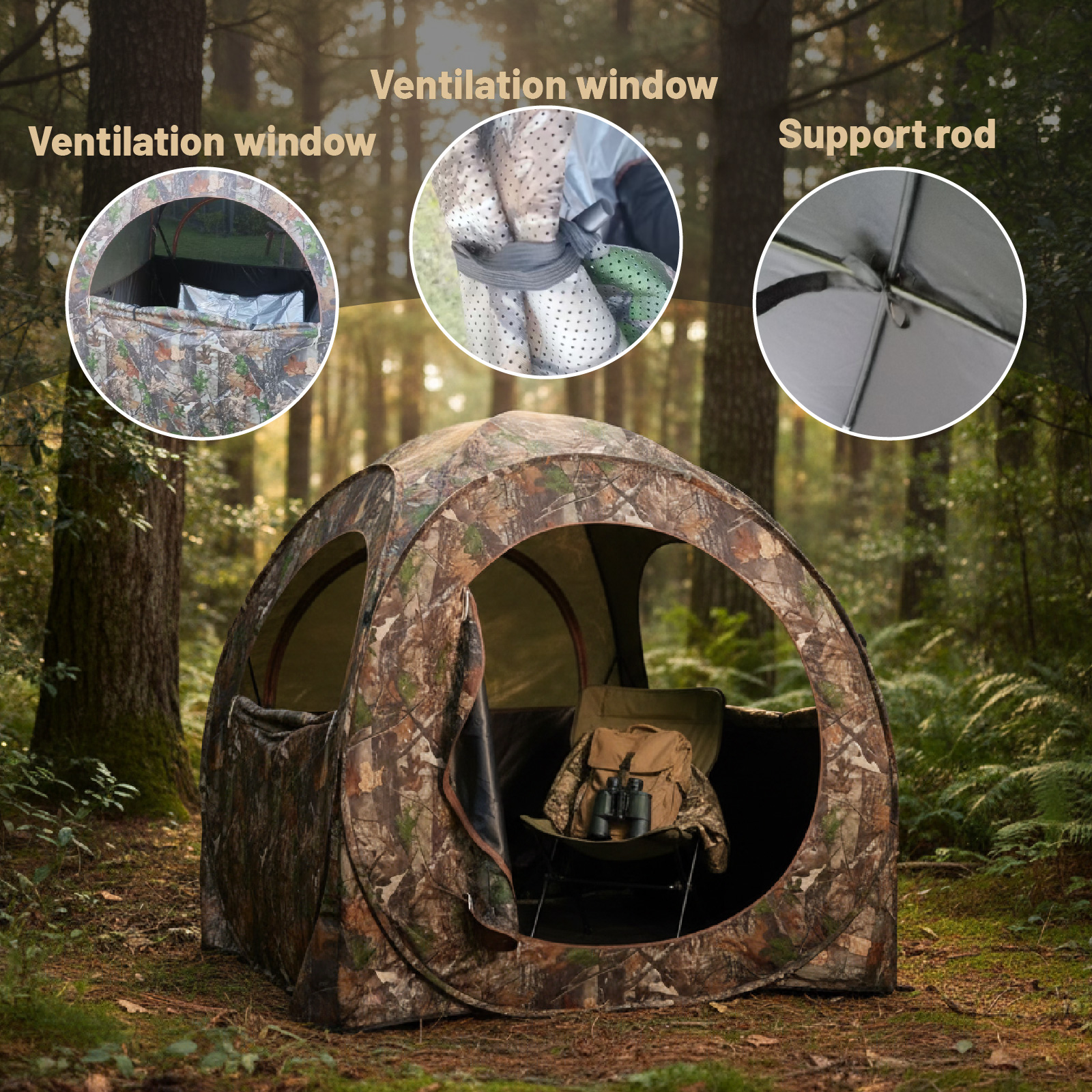 Camouflage Pop-Up Hunting Blin - Hunting & Outdoor Supplies Vanderbijlpark review and price