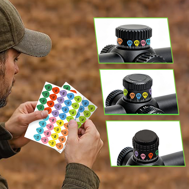 5/10 Sheets Rifle Scope Turret - Outdoor Hunting Range review and price