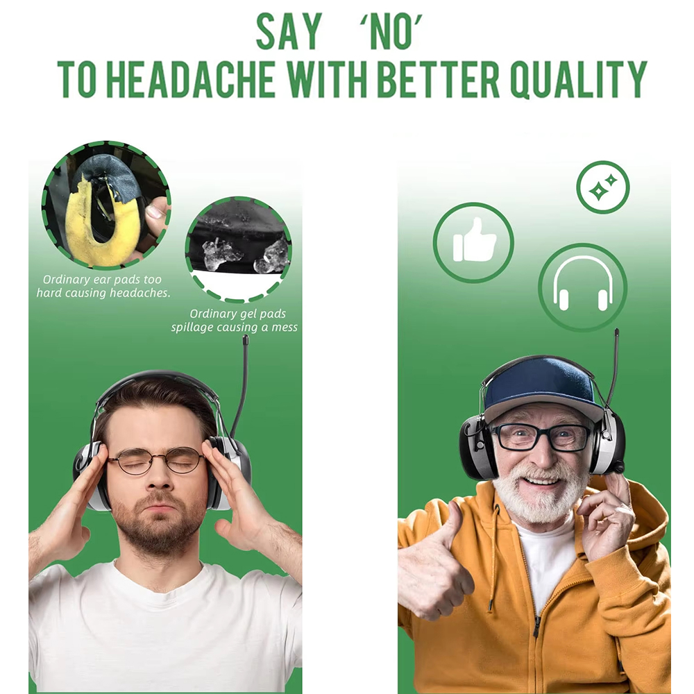 Tactical Headset Earmuffs Gel  - Shooting Ear Muff review and price
