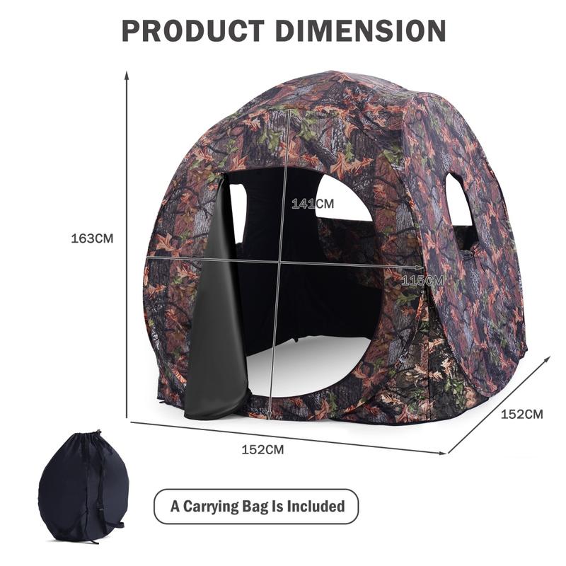 Portable Pop up Ground Camo Bl - Hunting & Outdoor Supplies Vanderbijlpark review and price