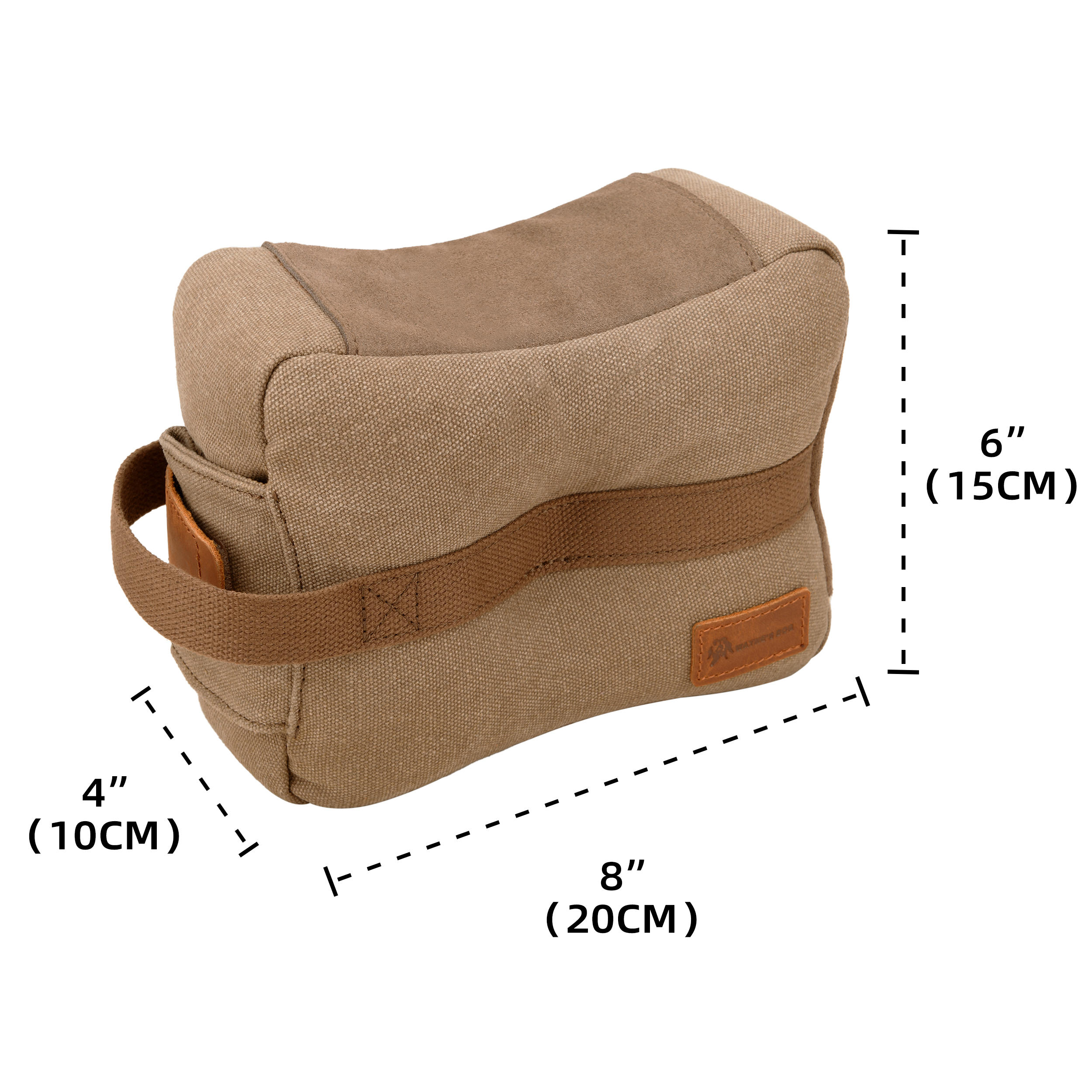 Canvas Shooting Rest Bag Front - Outdoor Hunting Range review and price