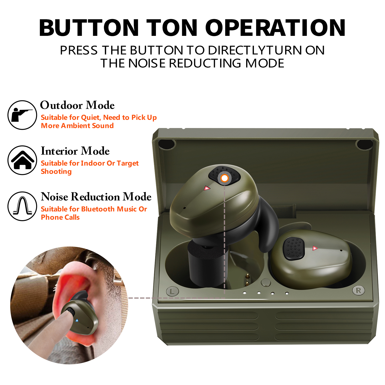 YHKEMA EB10 Tactical Earplugs  - Shooting Ear Muff review and price