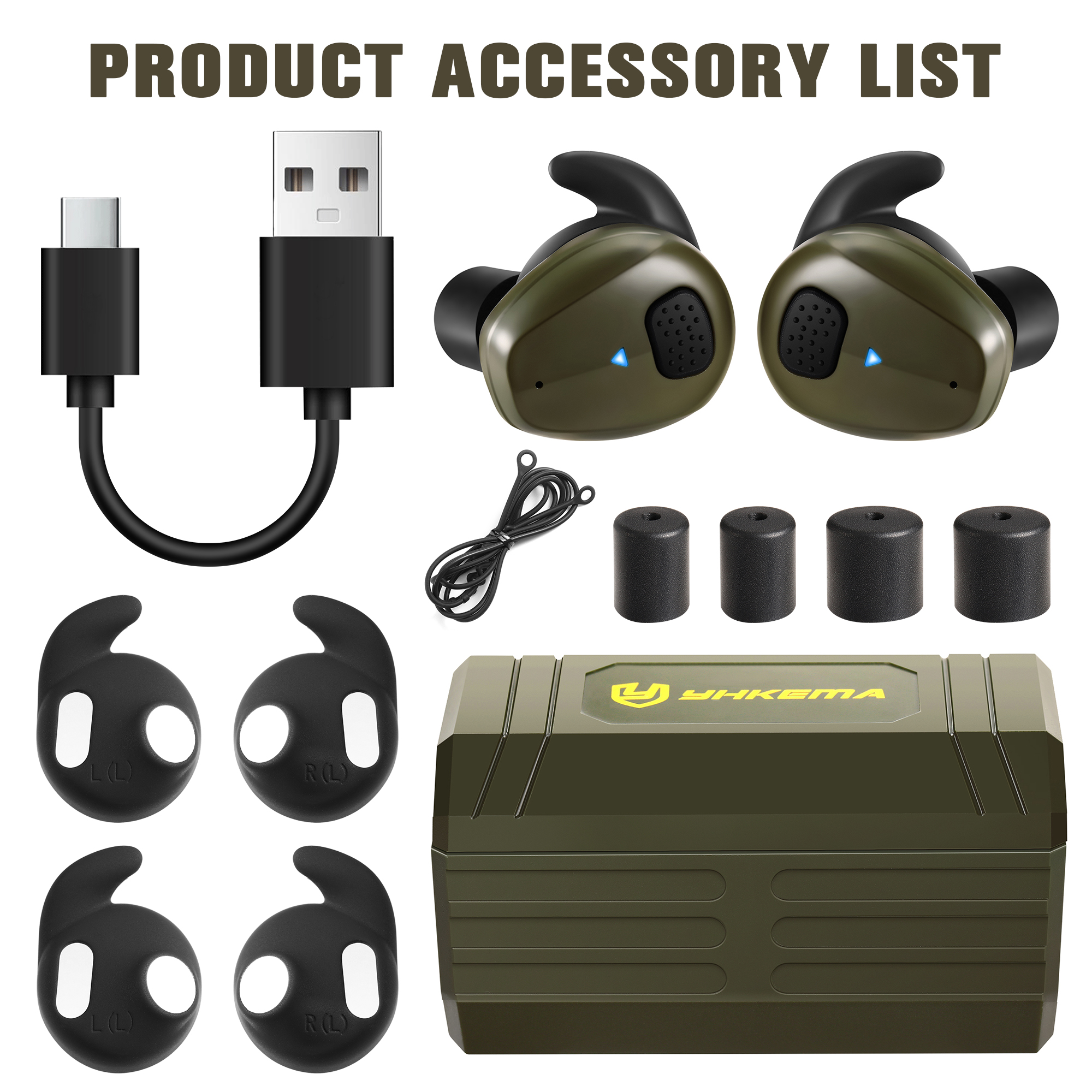 YHKEMA EB10 Tactical Earplugs  - Shooting Ear Muff review and price