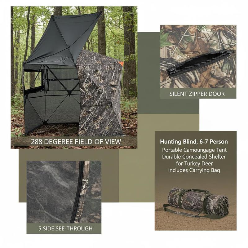 Hunting Blind 6-7 Person For T - Hunting & Outdoor Supplies Vanderbijlpark review and price