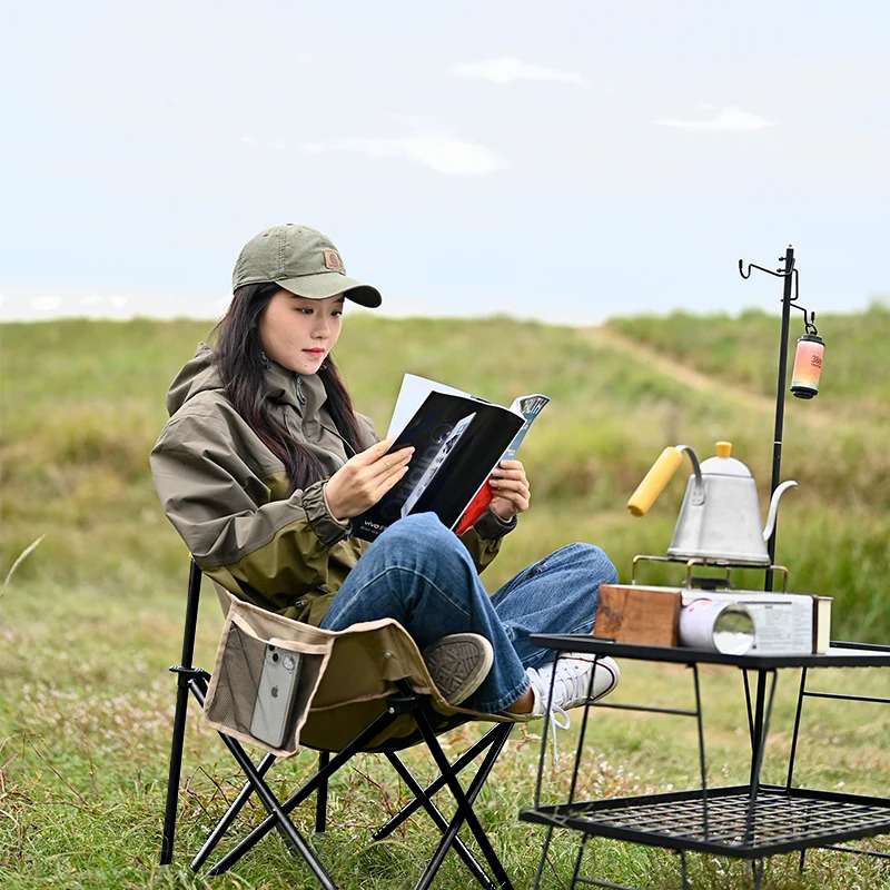 Portable Folding Camping Moon  - Outdoor Hunting Chair review and price