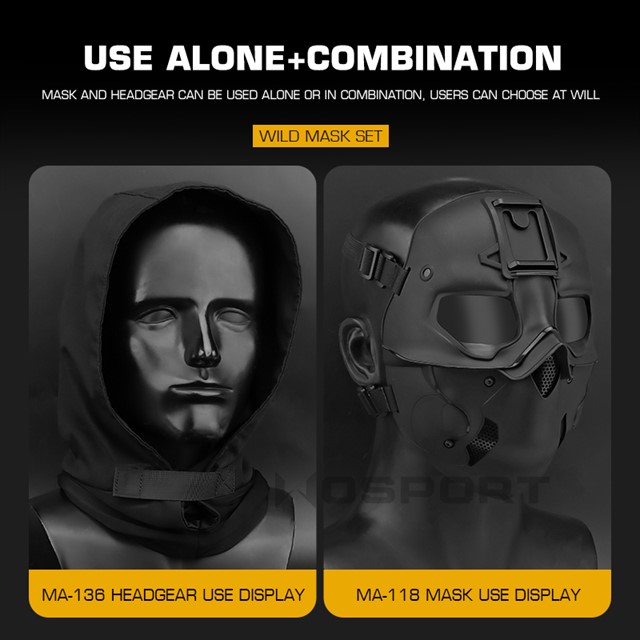 Wild Mask Set Tactical Equipme - Wildman Hunting & Outdoor Photos review and price